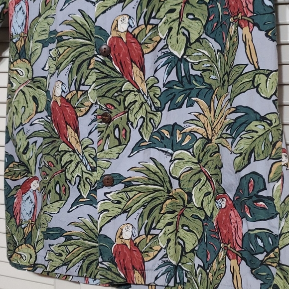 Hawaiian Original Men Short Sleeve Shirt Cotton M - Picture 2 of 7